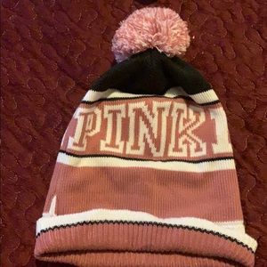 Pink nation beanie